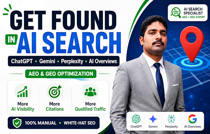 optimize your website for chatgpt, gemini, perplexity, ai overviews, aeo and GEO