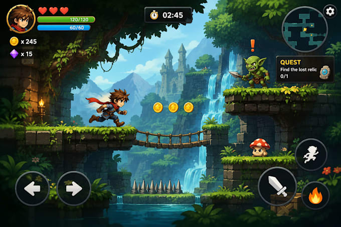 develop a cross platform game for web, android, and ios
