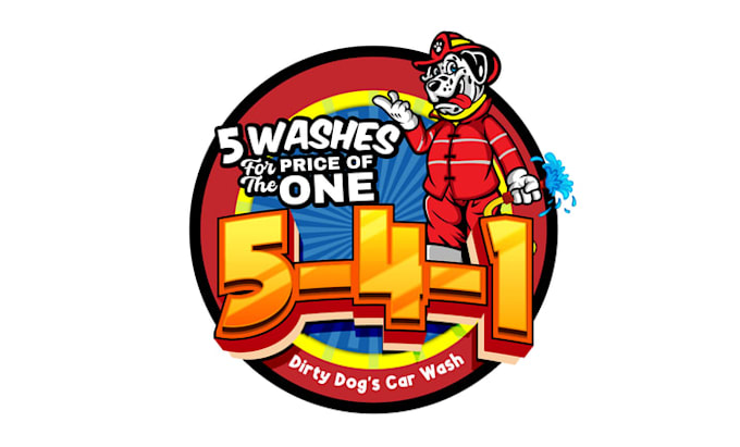 design elegant modern car wash logo