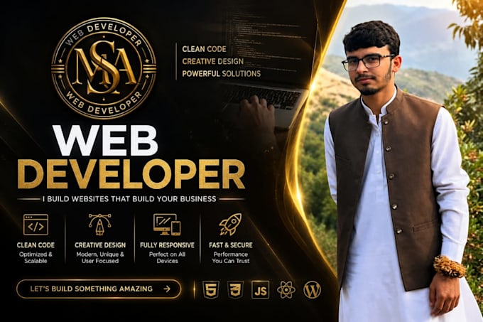 design a modern and professional website for your business