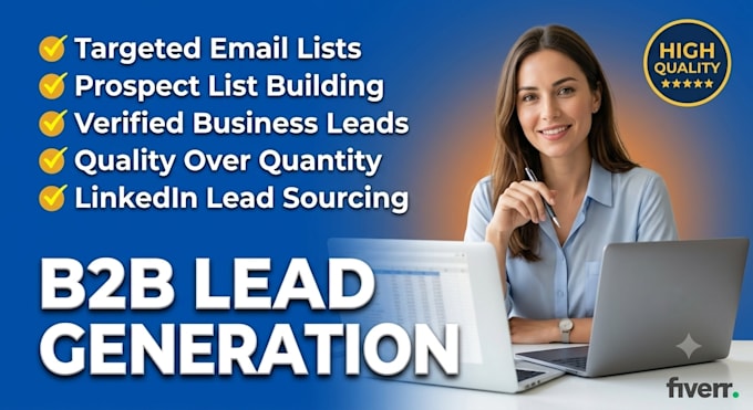 do b2b lead generation, targeted email list,