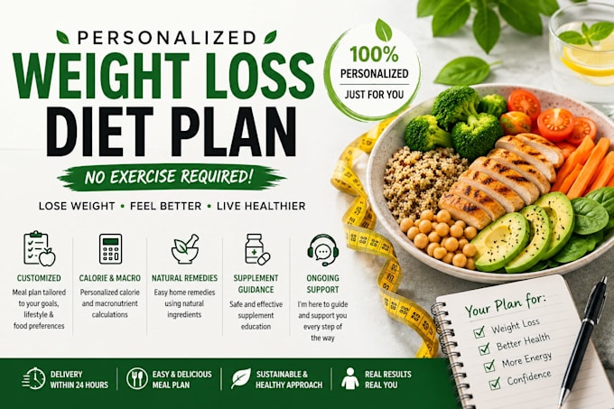 lose your weight without exercising and only through diet