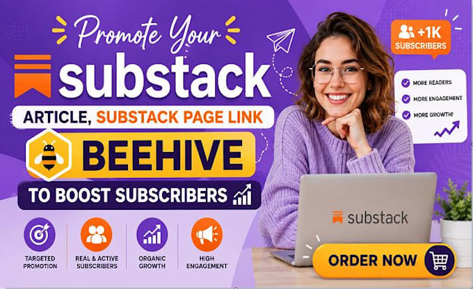 promote your substack article, substack newsletter beehiiv to boost subscribers