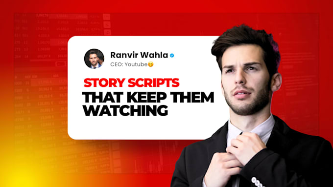 write an engaging story script for your youtube channel