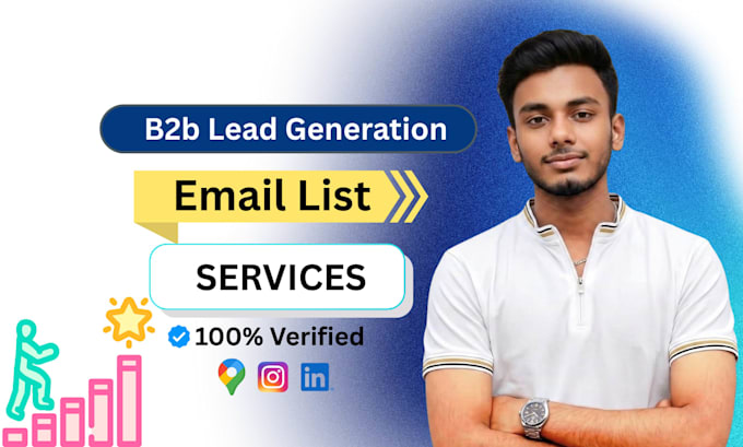 do high quality b2b lead generation and email list building using linkedin
