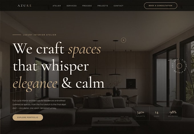 design and build a modern website for your business