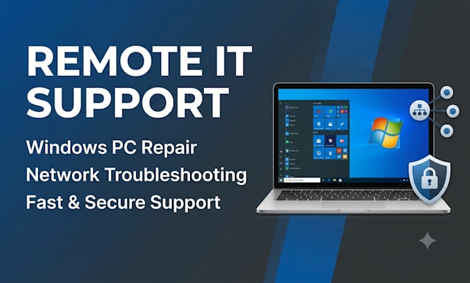 provide remote IT support for windows PC troubleshooting