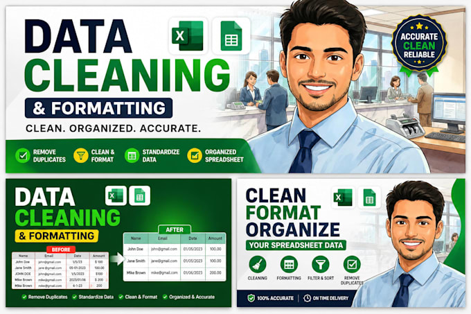 clean your excel sheets data