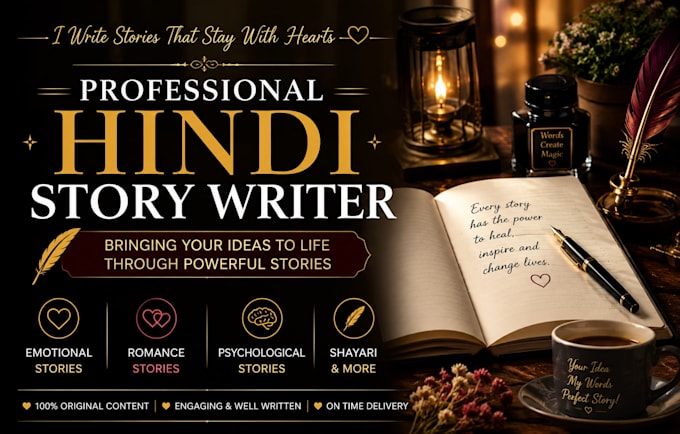 write original hindi short stories
