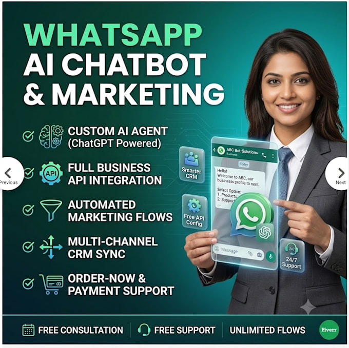 do whatsapp business API setup and whatsapp chatbot