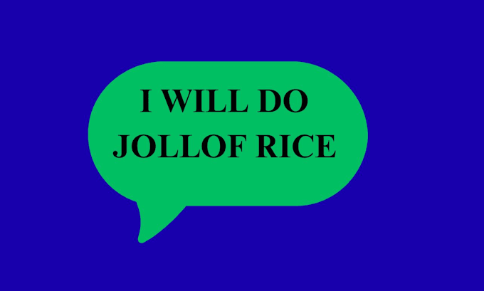 do your jollof rice for bbl yansh