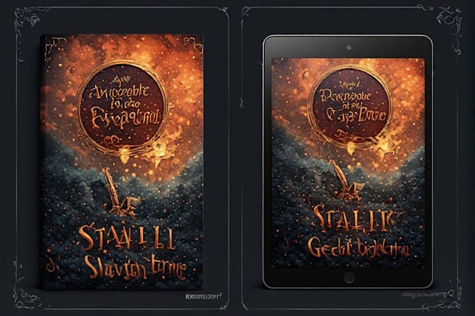 design incredible kindle paperback, ebook cover,