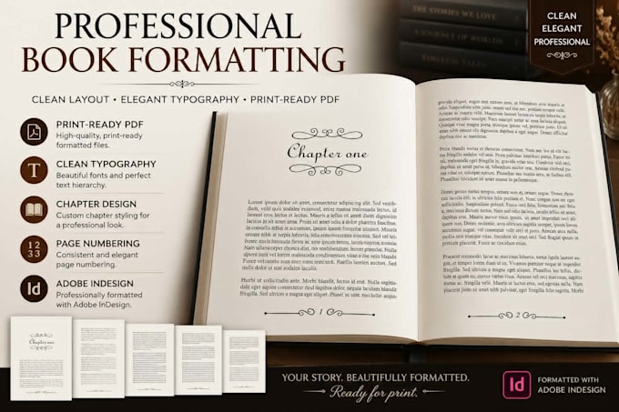 professionally format your book for print