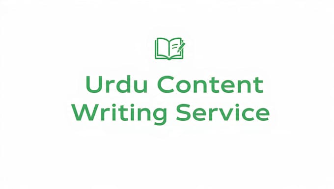 write SEO urdu blog posts and website content