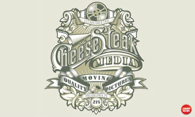 do retro vintage badge logo design