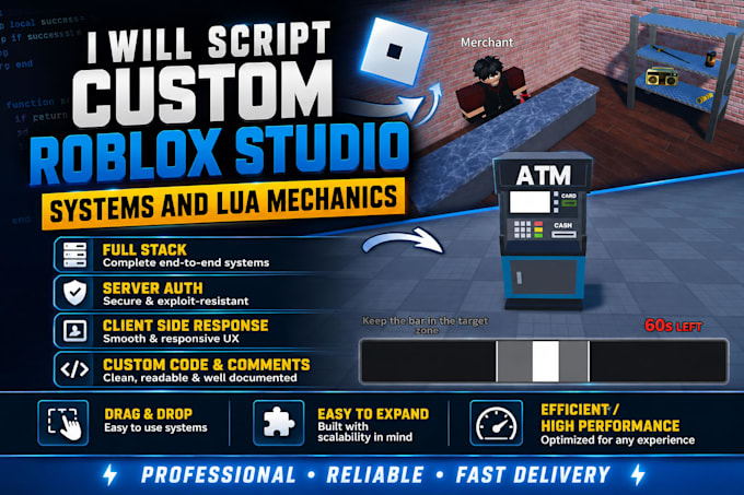 script custom roblox studio systems and lua mechanics