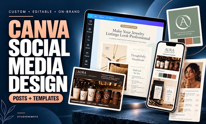 design canva social media posts and templates