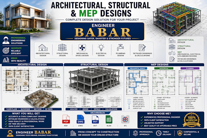 do residential commercial architecture, structure and mep city permit drawings