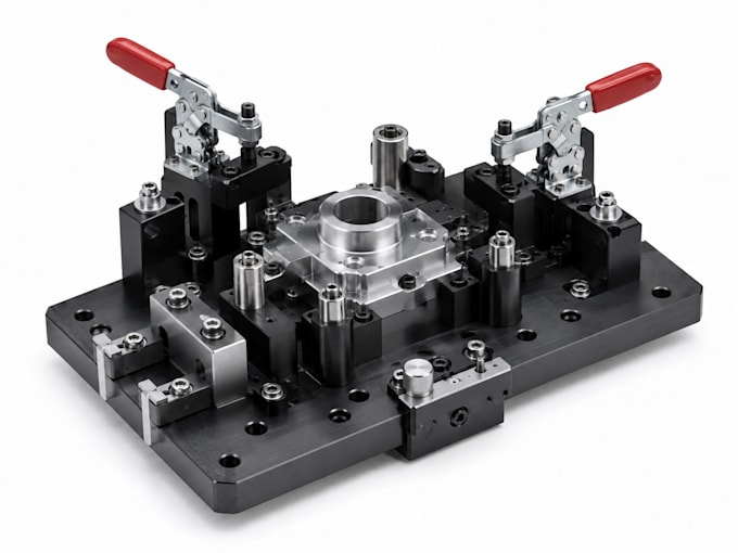 do solidworks jig fixture design cnc manufacturing tooling engineering cad