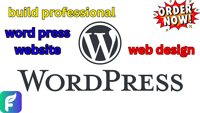 build professional word press website and web design