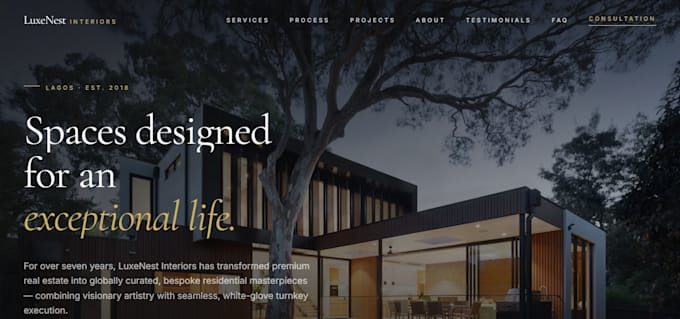 build a modern responsive business website and deploy it