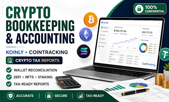 do crypto accounting, bookkeeping, tax koinly and cointracking