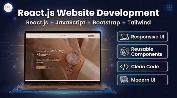 be your react js frontend developer