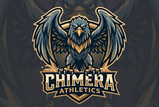 make wonderful style for eagle mascot logo design service