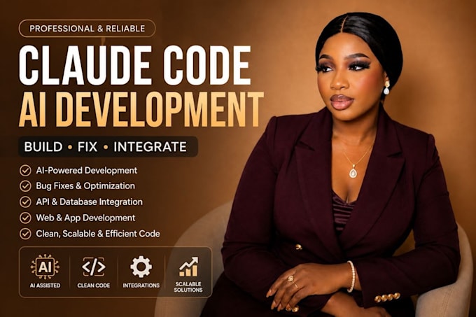 build, fix and develop your app with claude code ai