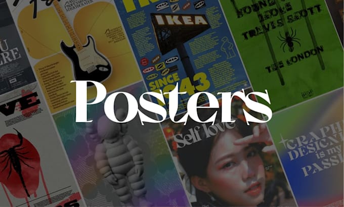 design custom promotional posters and banners