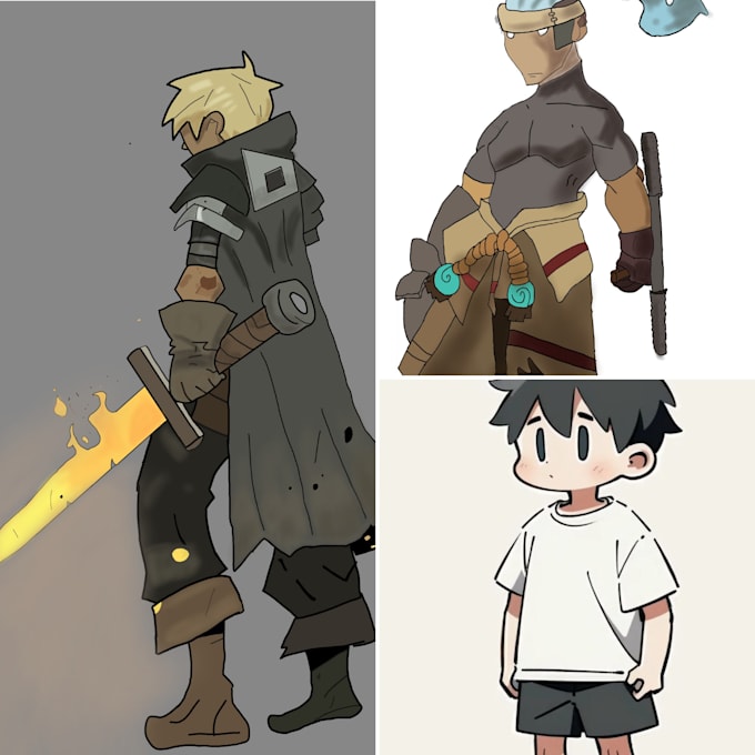 design a concept art character or object