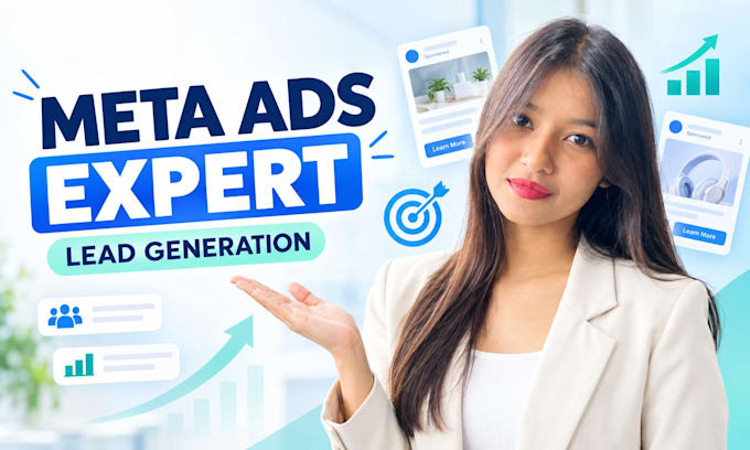be your meta ads specialist, manager, and expert for lead generation