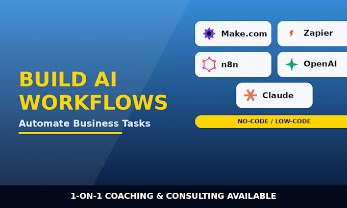 build custom no code ai automations for your business