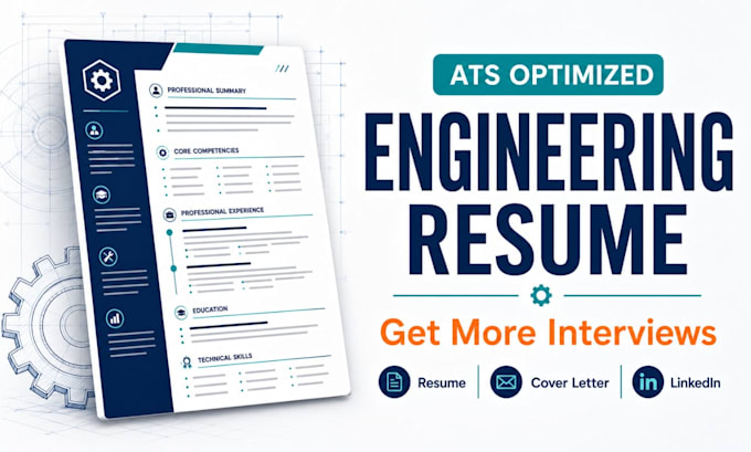 write an ats friendly engineering resume and cover letter