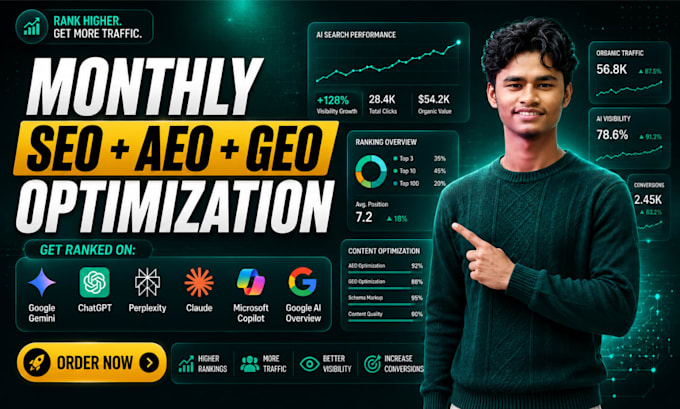 optimize your website for using SEO GEO and aeo
