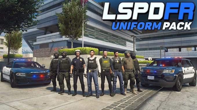 create a custom eup clothing for your fivem server lspdfr and install mods
