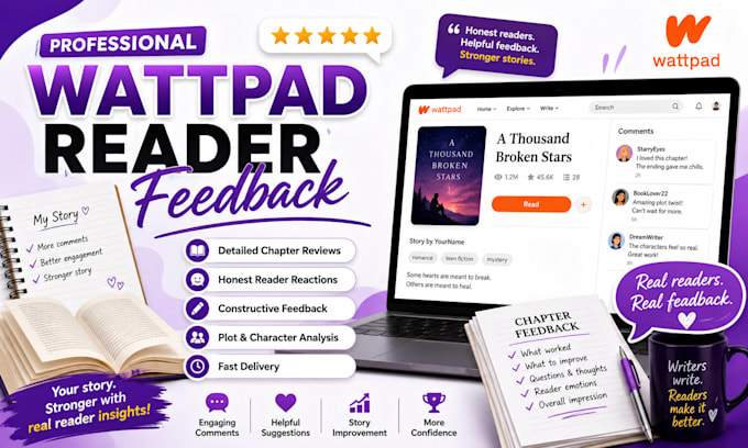read comment give reader feedback on your wattpad story