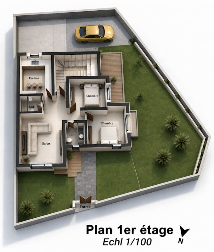 design highquality 2d and 3d architectural floor plans