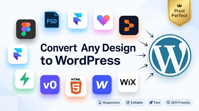 clone your website or ai generated website in wordpress