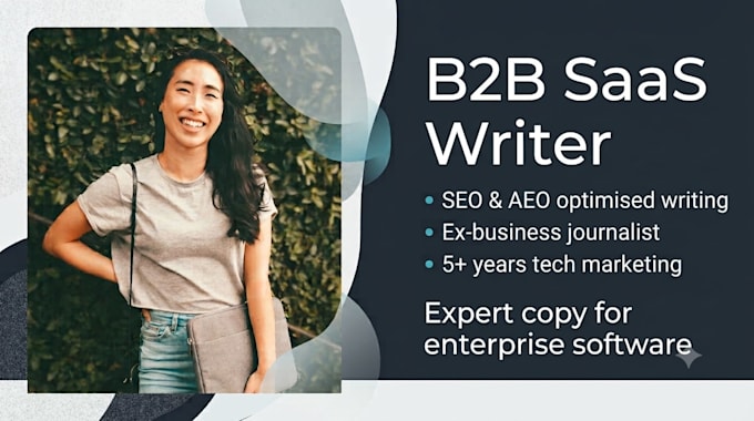 write SEO and aeo optimised b2b saas tech blog posts
