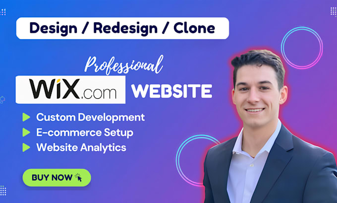 wix redesign wix website design wix landing page website development wix studio