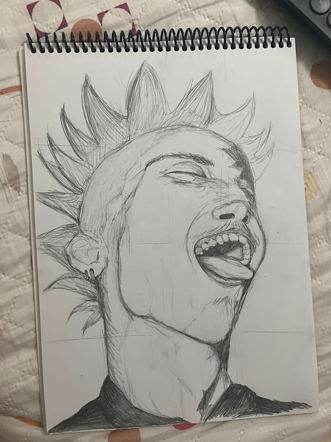 traditional art, sketch, lineart