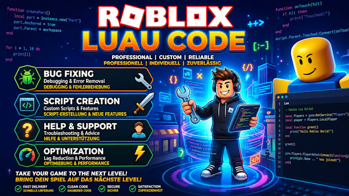 script your roblox game in luau