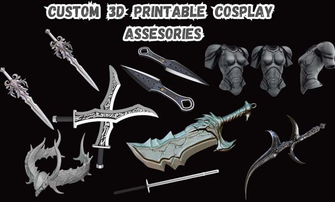 cosplay props 3d weapons 3d gun 3d model 3d props cosplay 3d model for print