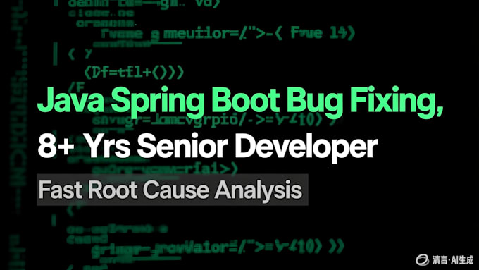 fix bugs and errors in your java spring boot application