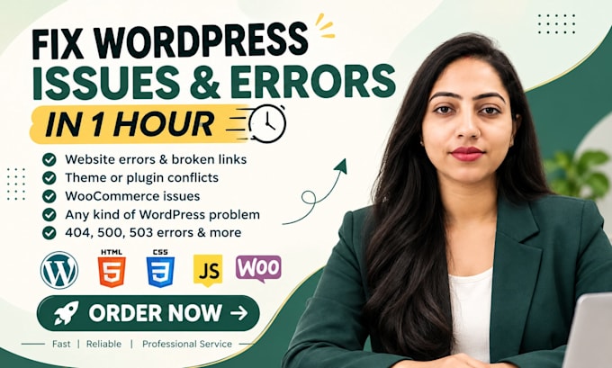 fix wordpress issues, wordpress bug fix,fix wordpress error