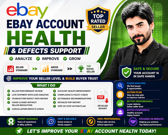 review your ebay seller performance metrics and defects