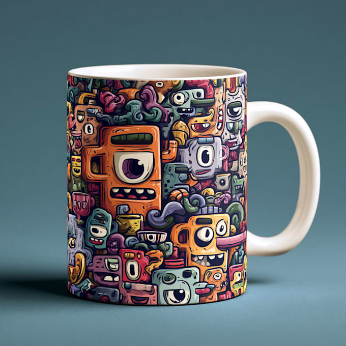 design awesome custom mug design
