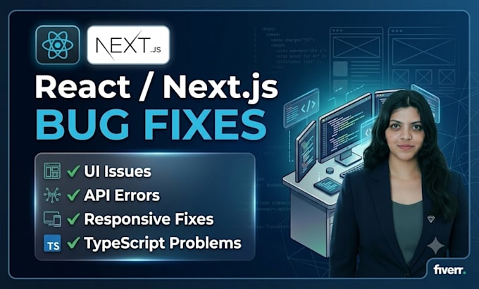 fix react, nextjs, javascript or typescript bugs
