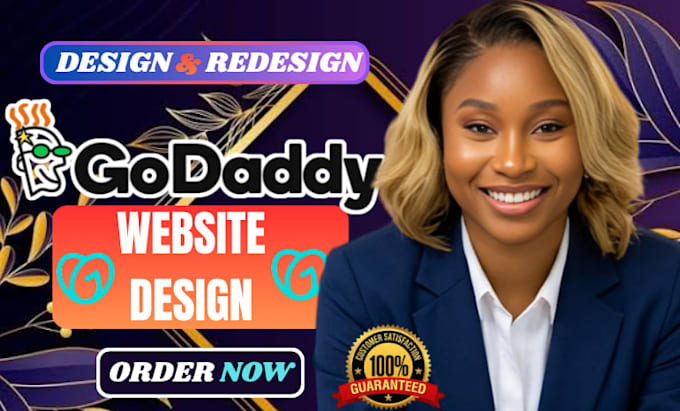 godaddy website design godaddy website redesign, develop godaddy website